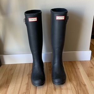 New Hunter original rainboot size 7 (box included)